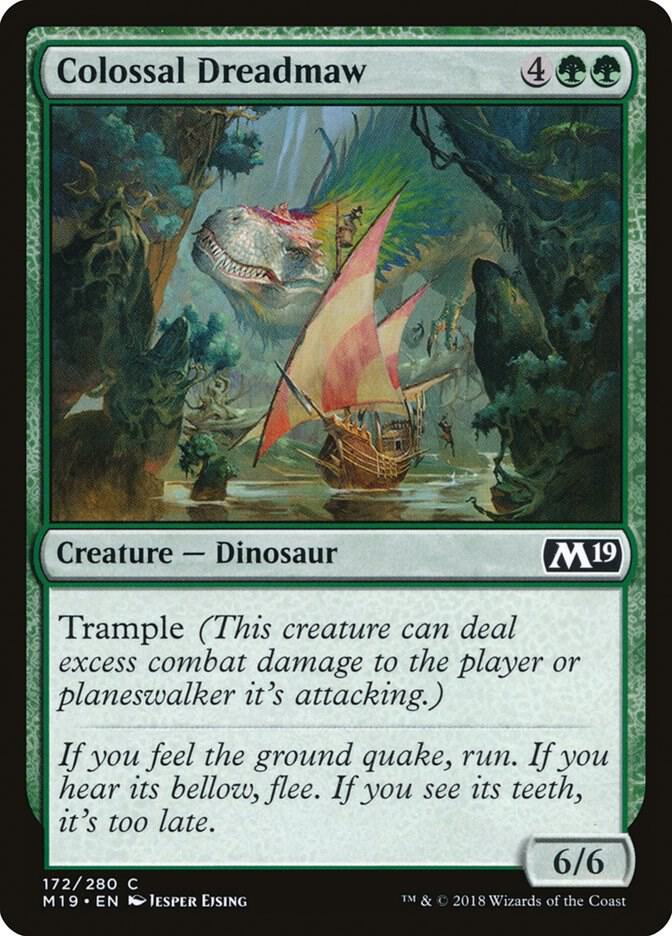 Colossal Dreadmaw 172 (Core Set 2019)  | Good Games Adelaide SA