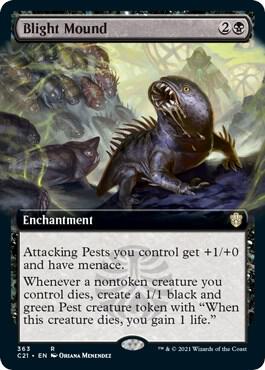 Blight Mound Extended Art 363 (Commander 2021)  | Good Games Adelaide SA