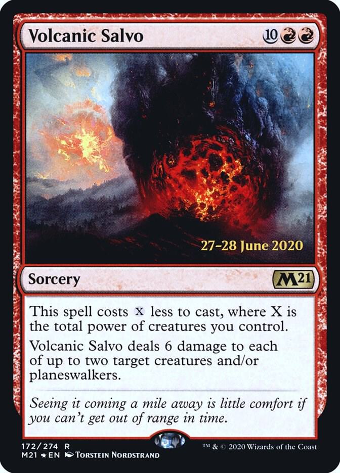 Volcanic Salvo 172 (Prerelease Cards)  - Foil | Good Games Adelaide SA
