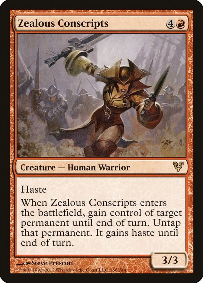 Zealous Conscripts 166 (Avacyn Restored)  | Good Games Adelaide SA