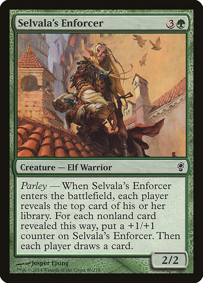 Selvala's Enforcer 40 (Conspiracy)  - Foil | Good Games Adelaide SA
