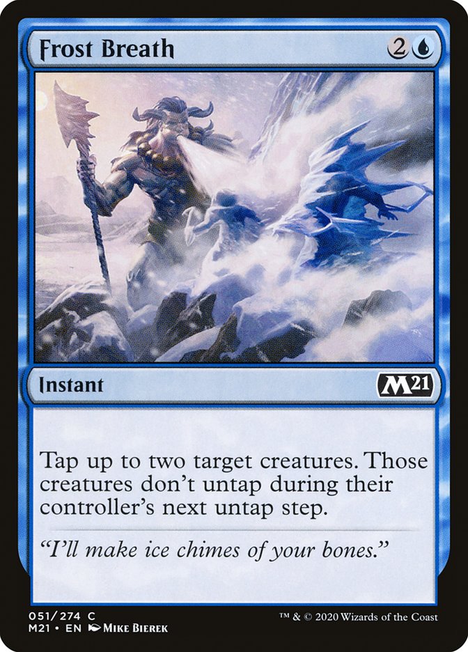 Frost Breath 51 (Core Set 2021)  | Good Games Adelaide SA