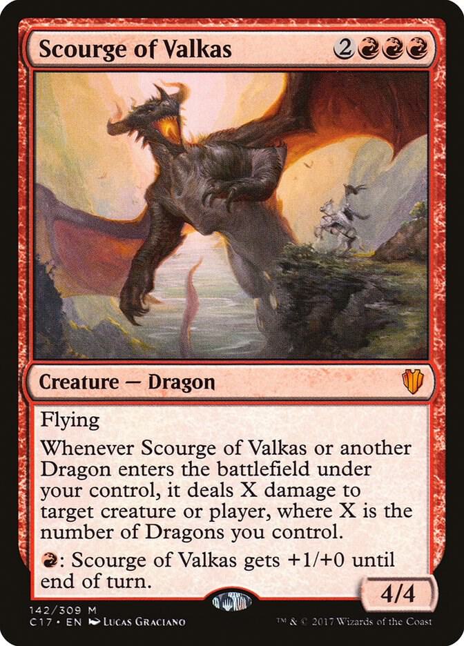 Scourge of Valkas 142 (Commander 2017)  | Good Games Adelaide SA