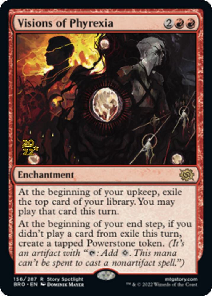 Visions of Phyrexia 156 (Prerelease Cards)  - Foil | Good Games Adelaide SA