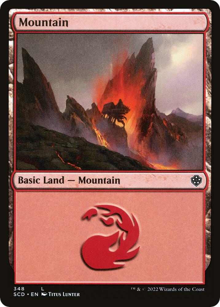 Mountain 348 (Starter Commander Decks)  | Good Games Adelaide SA