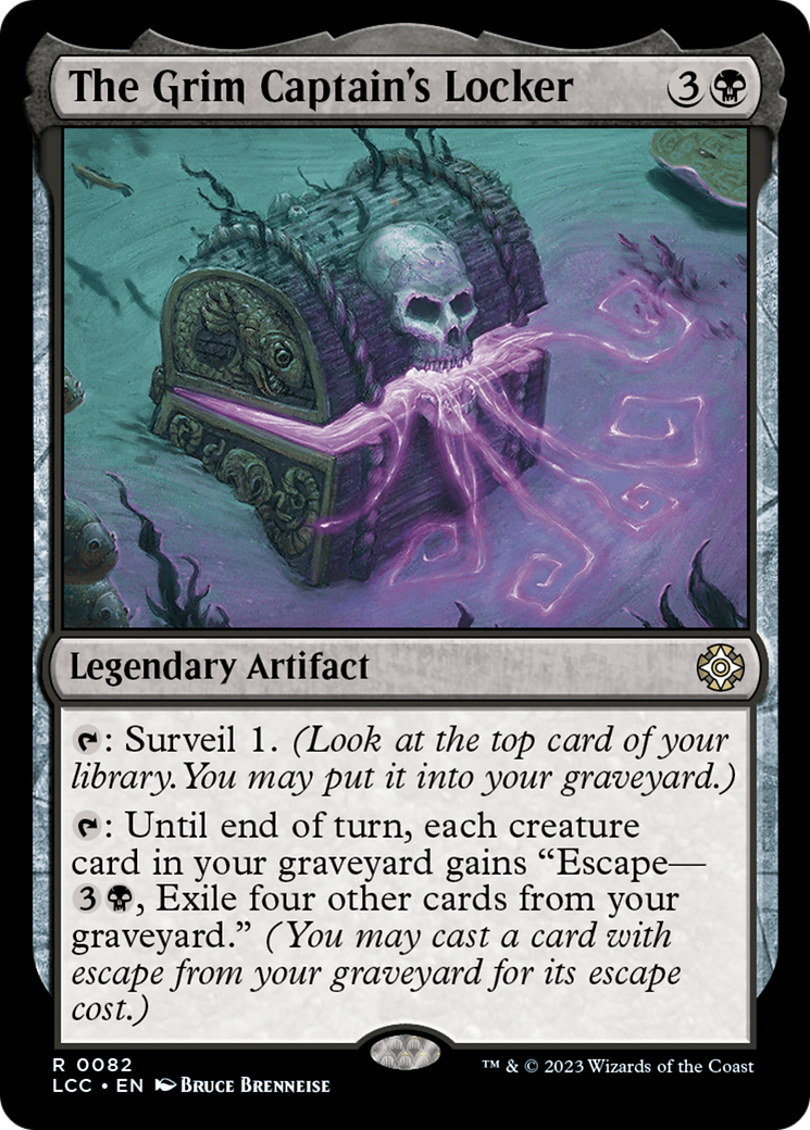 The Grim Captain's Locker [The Lost Caverns of Ixalan Commander] | Good Games Adelaide SA