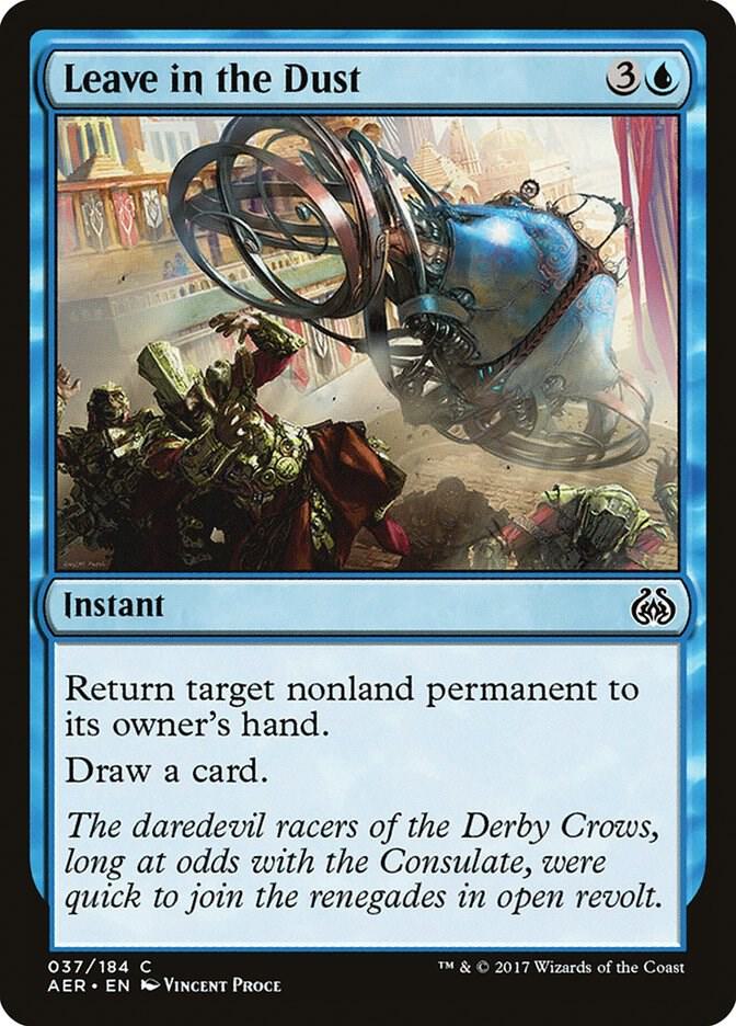 Leave in the Dust 37 (Aether Revolt)  - Foil | Good Games Adelaide SA