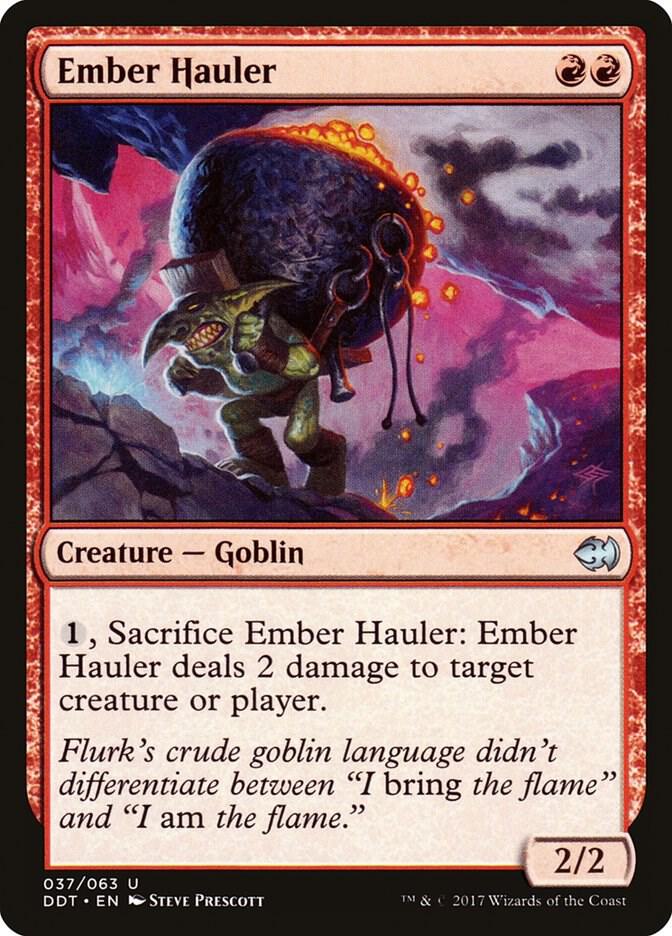 Ember Hauler 37 (Duel Decks: Merfolk vs. Goblins)  | Good Games Adelaide SA