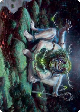 Myojin of Towering Might Art Card 34 (Art Series: Kamigawa: Neon Dynasty)  | Good Games Adelaide SA