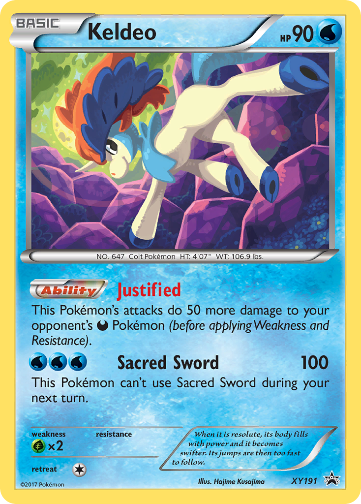 Keldeo (XY191) [XY: Black Star Promos] | Good Games Adelaide SA