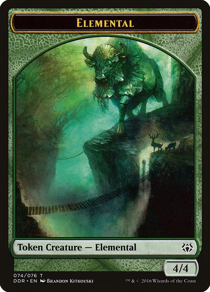 Elemental Token 74 (Duel Decks: Nissa vs. Ob Nixilis)  | Good Games Adelaide SA