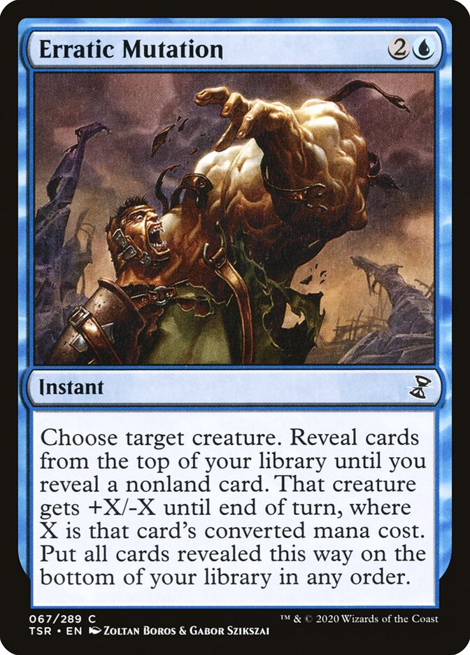 Erratic Mutation 67 (Time Spiral: Remastered)  - Foil | Good Games Adelaide SA