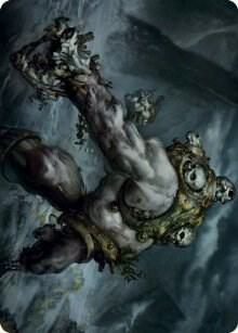 Skull Skaab Art Card 67 (Art Series: Innistrad: Crimson Vow)  | Good Games Adelaide SA