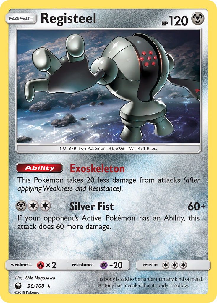 Registeel (96/168) [Sun & Moon: Celestial Storm] | Good Games Adelaide SA