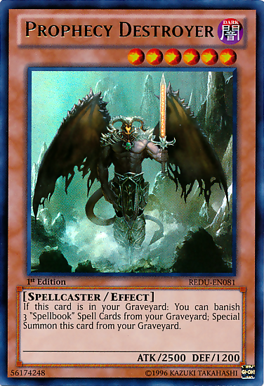 Prophecy Destroyer [REDU-EN081] Ultra Rare | Good Games Adelaide SA
