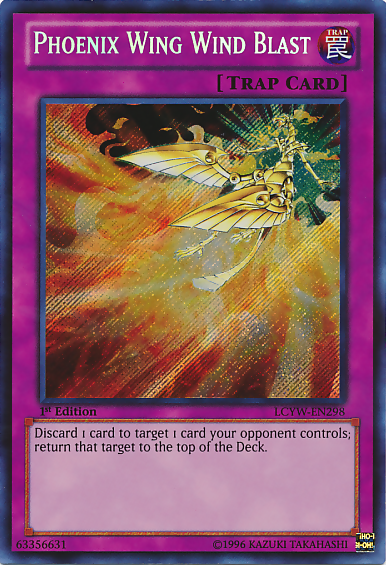 Phoenix Wing Wind Blast [LCYW-EN298] Secret Rare | Good Games Adelaide SA
