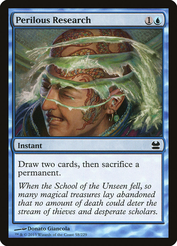 Perilous Research 58 (Modern Masters)  | Good Games Adelaide SA