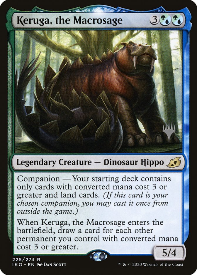Keruga, the Macrosage (Promo Pack) [Ikoria: Lair of Behemoths Promos] | Good Games Adelaide SA