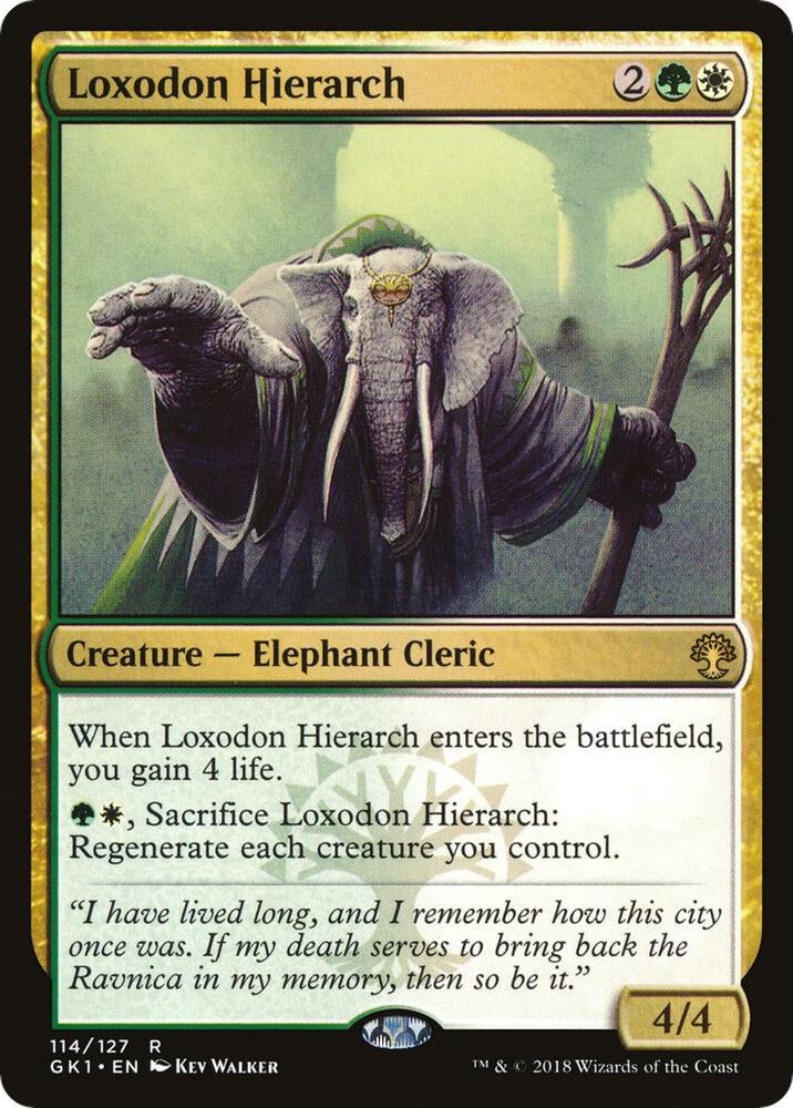 Loxodon Hierarch 114 (Guilds of Ravnica: Guild Kits)  | Good Games Adelaide SA