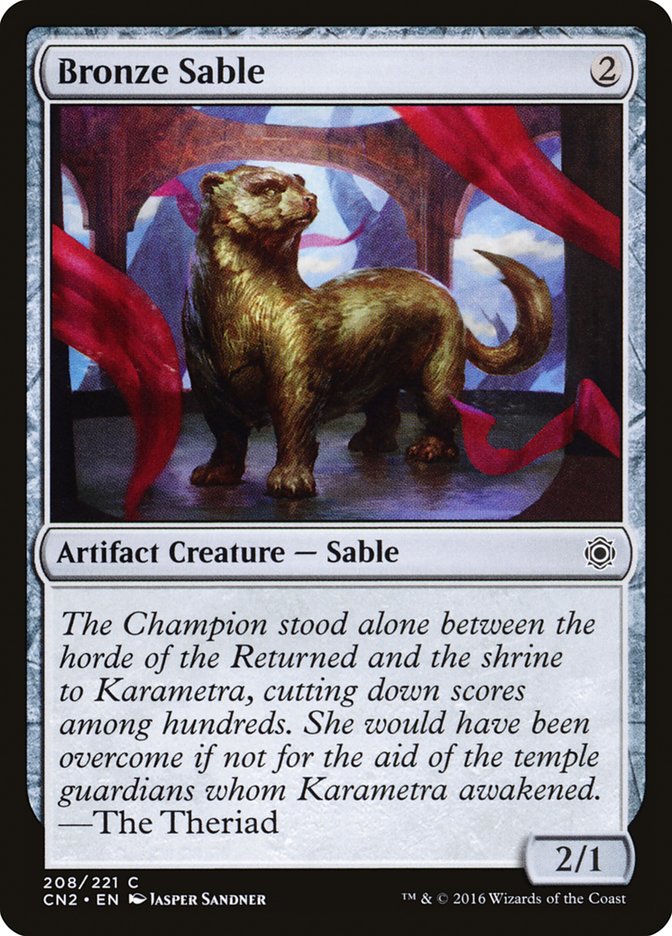 Bronze Sable 208 (Conspiracy: Take the Crown)  | Good Games Adelaide SA