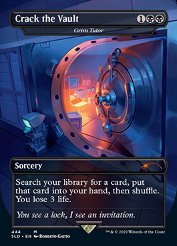 Grim Tutor - Crack the Vault [Secret Lair Drop Series] | Good Games Adelaide SA
