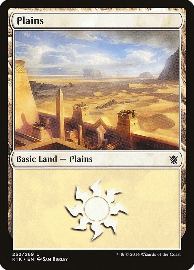 Plains 252 (Khans of Tarkir)  - Foil | Good Games Adelaide SA