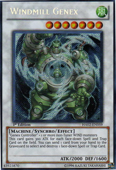 Windmill Genex [HA02-EN059] Secret Rare | Good Games Adelaide SA