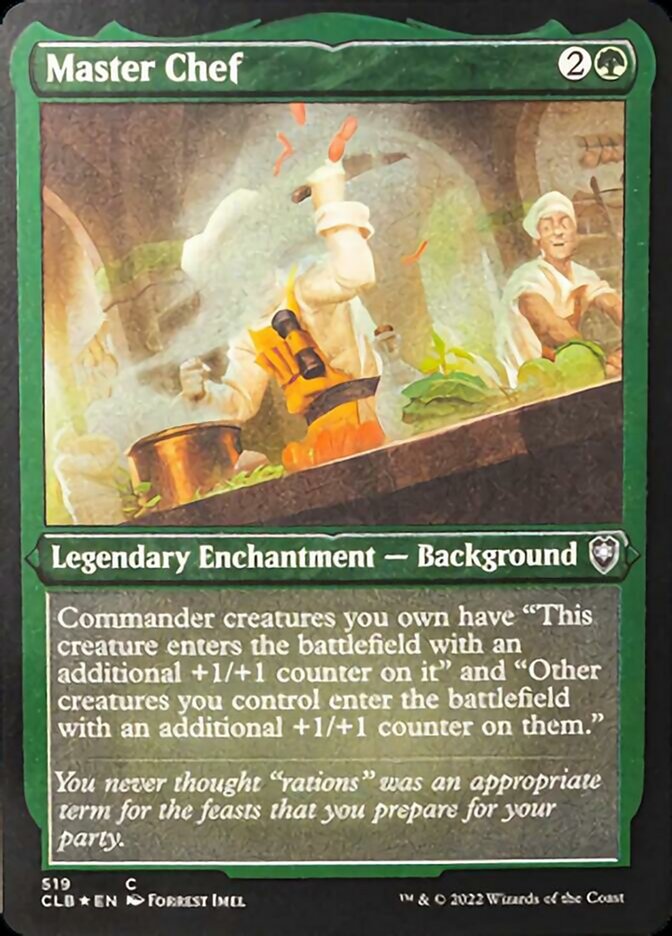 Master Chef (Foil Etched) [Commander Legends: Battle for Baldur's Gate] | Good Games Adelaide SA
