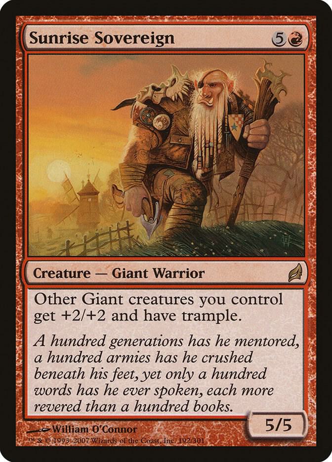 Sunrise Sovereign 192 (Lorwyn)  - Foil | Good Games Adelaide SA