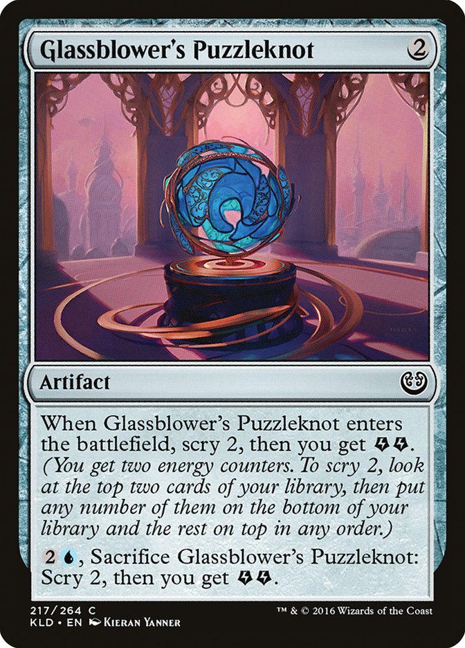 Glassblower's Puzzleknot [Kaladesh] | Good Games Adelaide SA