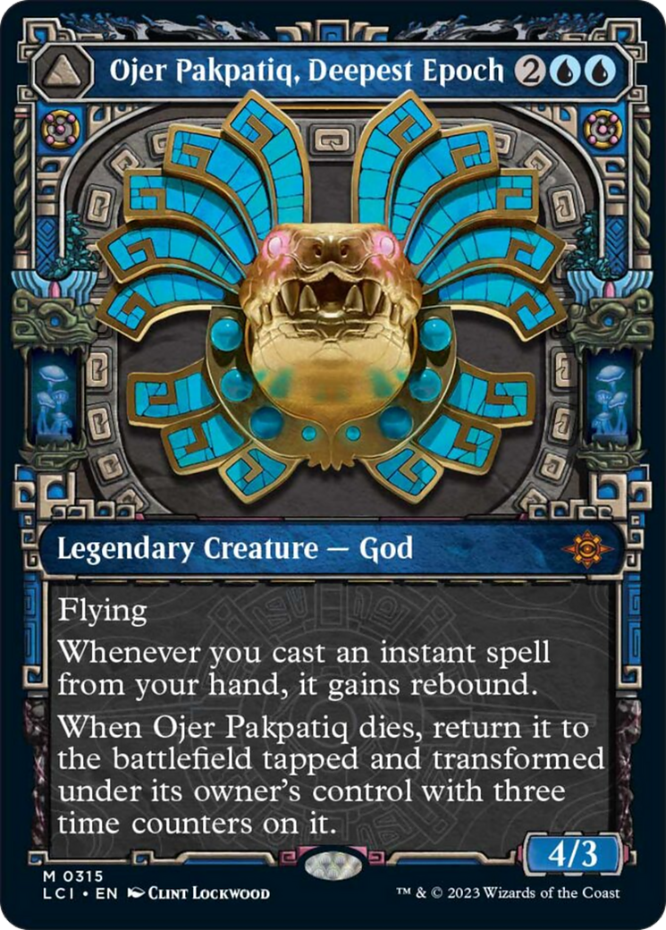 Ojer Pakpatiq, Deepest Epoch // Temple of Cyclical Time (Showcase) [The Lost Caverns of Ixalan] | Good Games Adelaide SA