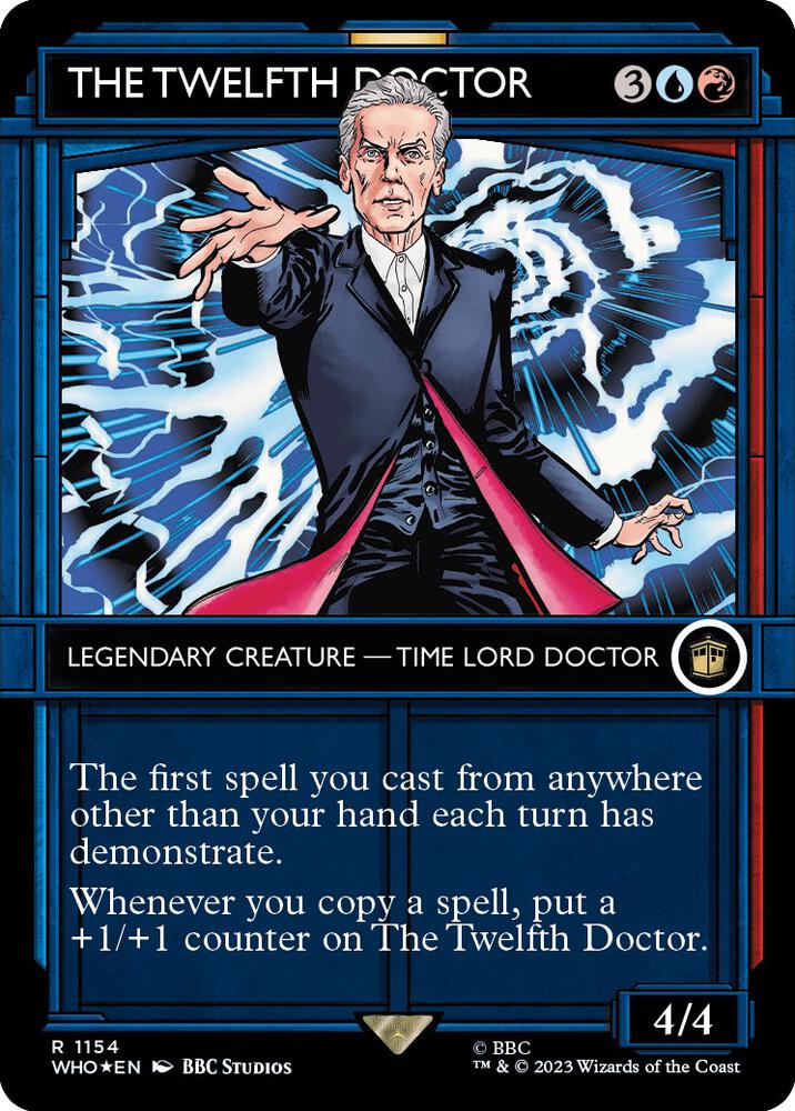 The Twelfth Doctor 1154 (Universes Beyond: Doctor Who)  - Foil | Good Games Adelaide SA