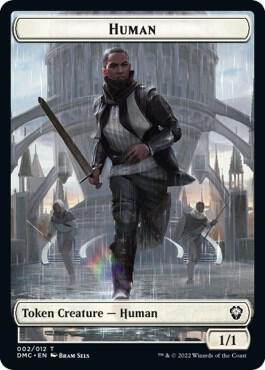Human Snake Double Sided Token 2 // 11 (Commander: Dominaria United)  | Good Games Adelaide SA