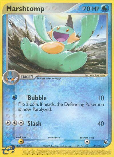 Marshtomp 40/109 (Ruby and Sapphire)  | Good Games Adelaide SA