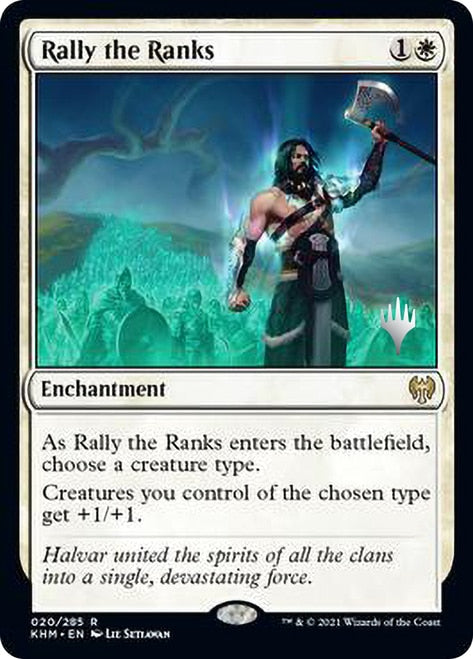 Rally the Ranks [Kaldheim Promo Pack] | Good Games Adelaide SA