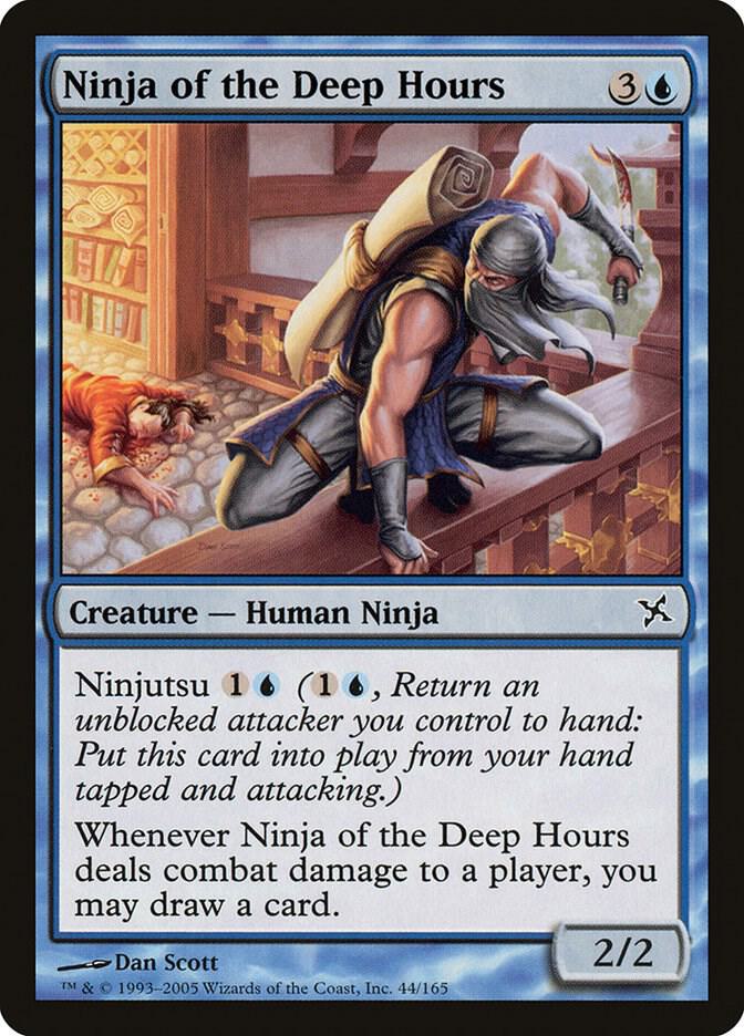 Ninja of the Deep Hours 44 (Betrayers of Kamigawa)  - Foil | Good Games Adelaide SA