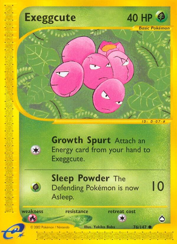 Exeggcute 076/147 (Aquapolis)  | Good Games Adelaide SA