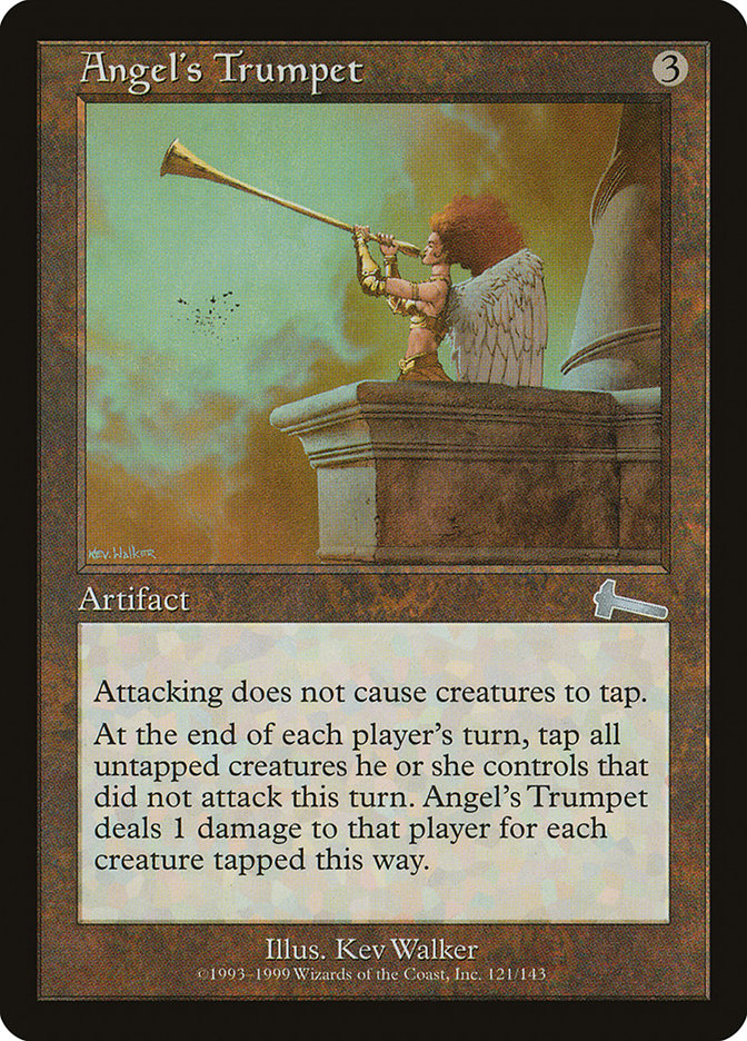 Angel's Trumpet 121 (Urza's Legacy)  - Foil | Good Games Adelaide SA