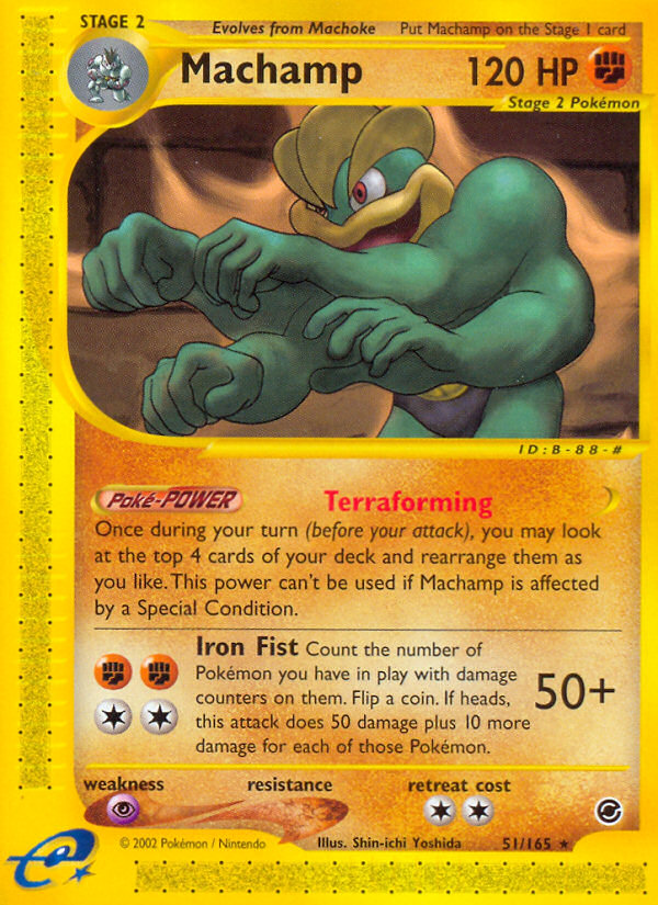Machamp (51/165) [Expedition: Base Set] | Good Games Adelaide SA