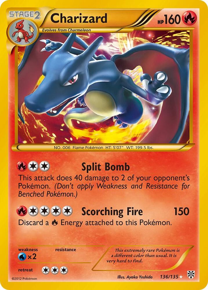 Charizard 136/135 (Plasma Storm)  - Holofoil | Good Games Adelaide SA