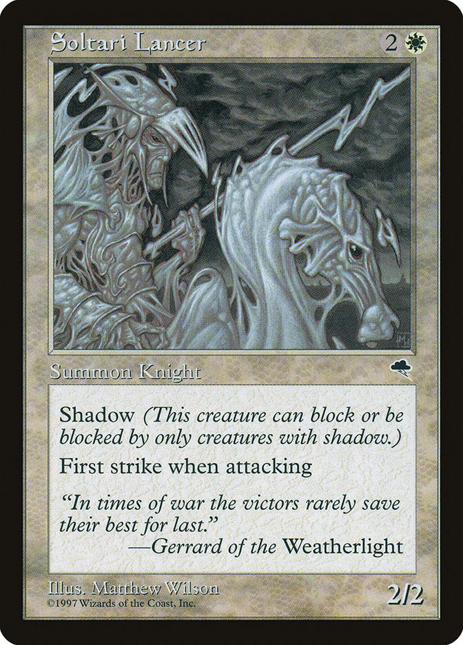 Soltari Lancer [Tempest] | Good Games Adelaide SA
