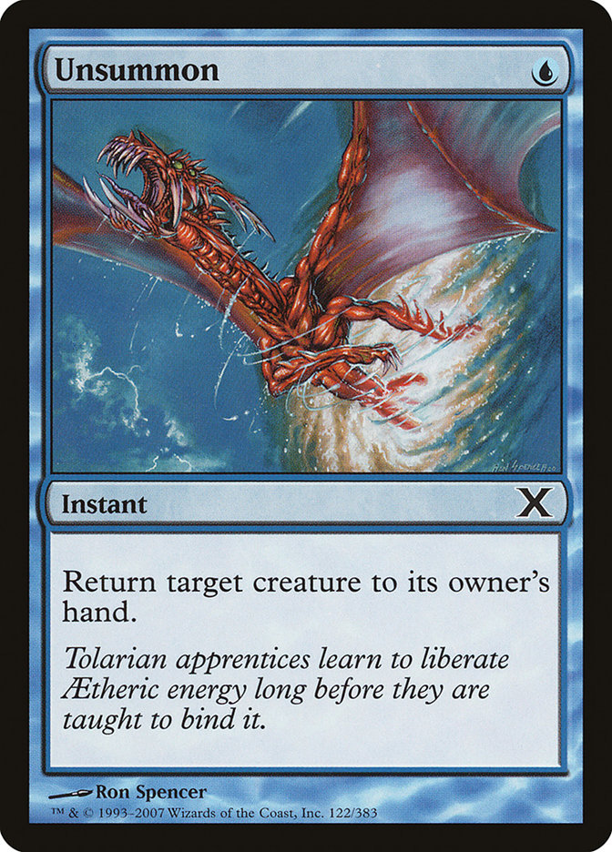 Unsummon [Tenth Edition] | Good Games Adelaide SA