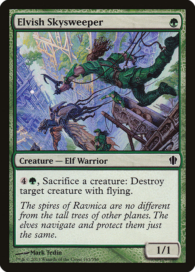 Elvish Skysweeper [Commander 2013] | Good Games Adelaide SA