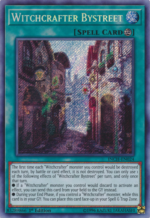 Witchcrafter Bystreet [INCH-EN024] Secret Rare | Good Games Adelaide SA