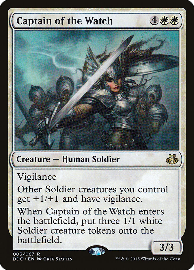 Captain of the Watch [Duel Decks: Elspeth vs. Kiora] | Good Games Adelaide SA