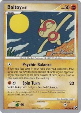 Baltoy LV.11 (60/106) (Psychic Lock - Jason Klaczynski) [World Championships 2008] | Good Games Adelaide SA