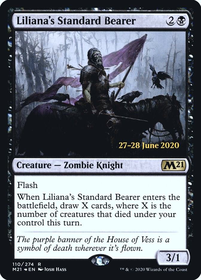 Lilianas Standard Bearer 110 (Prerelease Cards)  - Foil | Good Games Adelaide SA