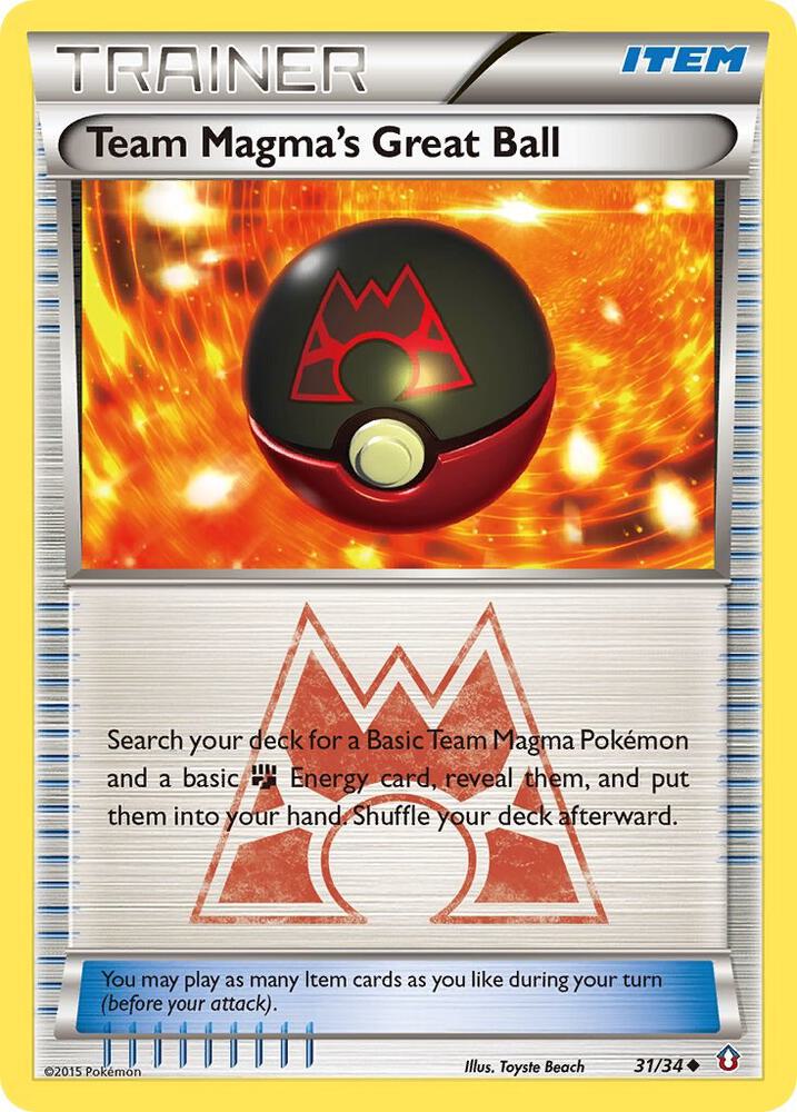 Team Magma's Great Ball 31/34 (Double Crisis)  | Good Games Adelaide SA