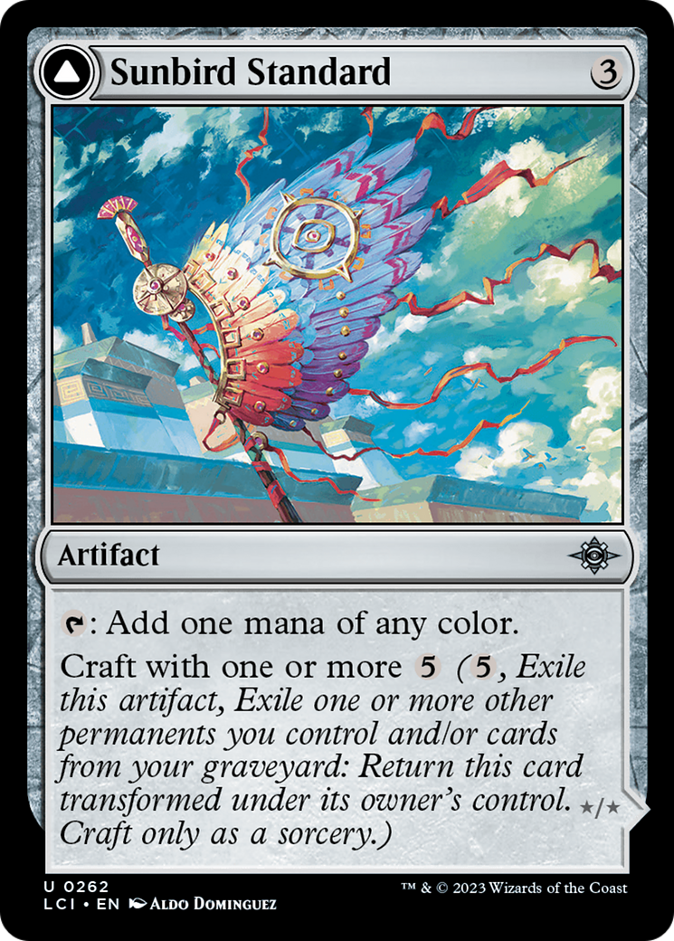 Sunbird Standard // Sunbird Effigy [The Lost Caverns of Ixalan] | Good Games Adelaide SA