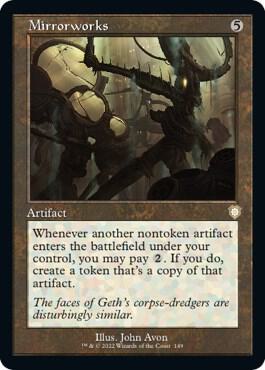 Mirrorworks Retro Frame 149 (Commander: The Brothers' War)  | Good Games Adelaide SA